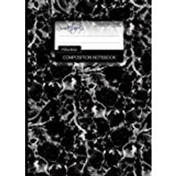 Marble Composition Notebook: College Ruled Writer’s Notebook for School/Teacher/Office/Student [ Perfect Bound * Large * Black & White ] (Composition Books - Contemporary Design)